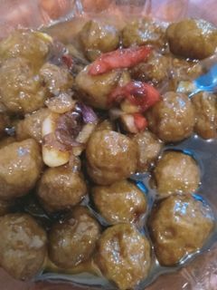 Foto resep Baso tumis saus tiram