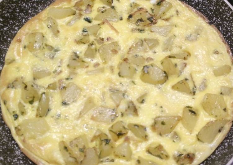 How to Make Any-night-of-the-week Tortilla de patatas tapas (Spanish omelette)