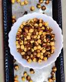 Bhuna chana masala (evening snack)