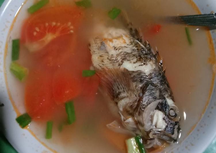 Sup ikan kerapu (Chinese soup)