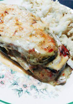 Una foto de Lasagna de verduras express