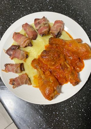 O poză a rețetei Piure cu ostropel.