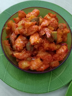 Foto resep Balado udang, kentang & jengkol