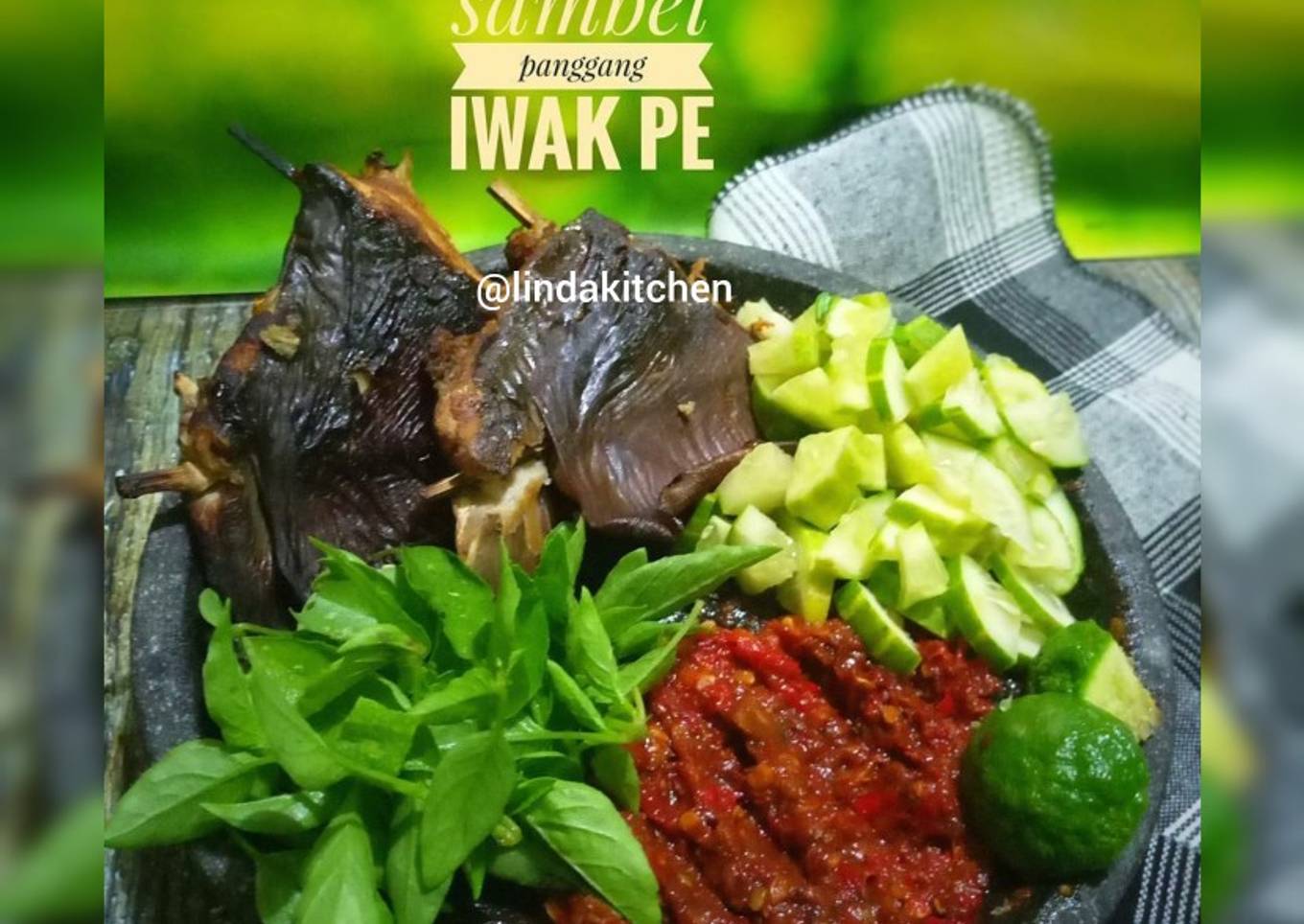 Sambal panggang iwak pe