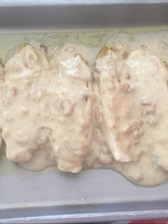 Una foto de Endivias al roquefort con nueces