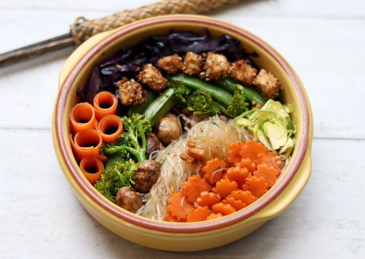 Recipe of Homemade Buddha bowl eattherainbow 🌈