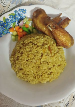 Foto resep Nasi kebuli ayam (Magicom)