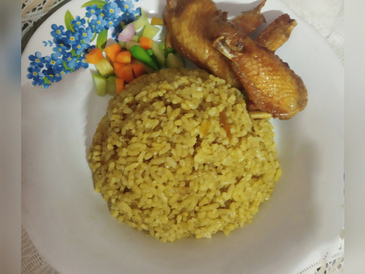 Cara Memasak Nasi kebuli ayam (Magicom) Gampang