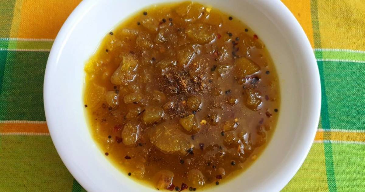 Sweet and Spicy Amla Chutney Recipe by Kumkum Chatterjee Cookpad
