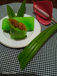 Foto resep Dadar Gulung Isi Unti Kelapa