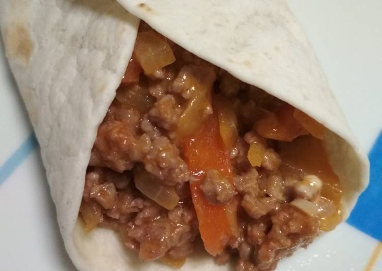 Burrito rápido y fácil