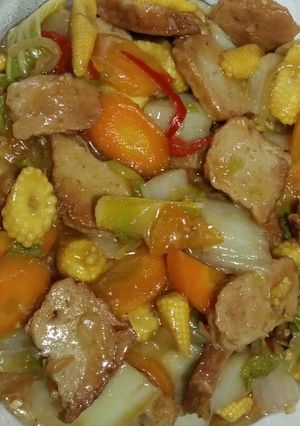 Foto resep Capcay warna warni kesukaan sikecil