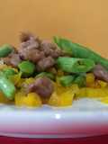 Lomo de cerdo en salsa satay