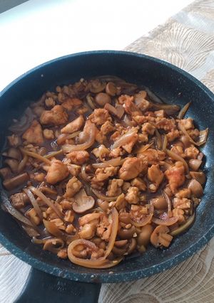 Foto resep Ayam & Tempe Masak Kecap