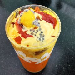 A picture of Mango falooda.