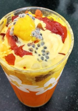 A picture of Mango falooda.