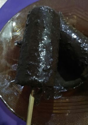 Foto resep Es potong jadul celup coklat ala"😘😘