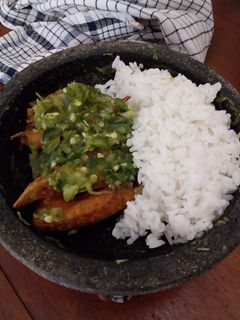Foto resep Ayam penyet cabe ijo