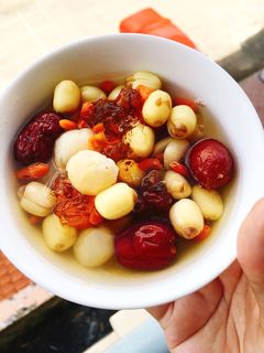 Hình của món Nước Mắt Đào Hoa.