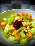Ensalada de tofu dulce de aperitivo