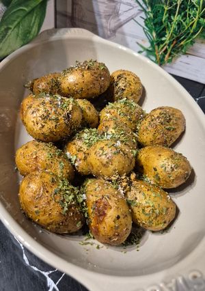 Une photo de Pommes de terre grenailles rissolées au Cookeo infinity