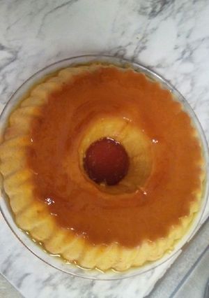 Una foto de Flan de huevo
