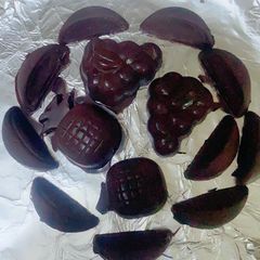 A picture of Homemade chocolates.