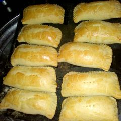 A picture of My homemade chicken pie.