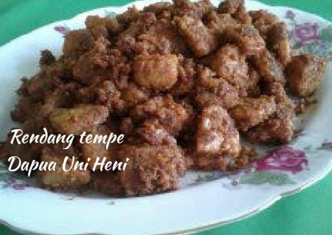 Rendang tempe