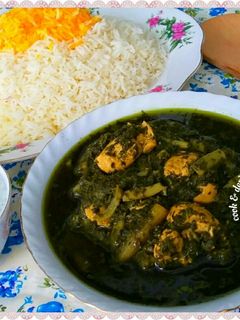 عکسی از دستور خورش کنگر آتنا