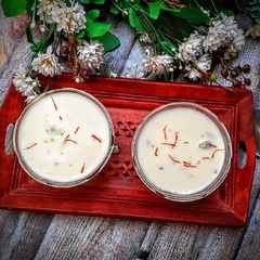 Sabudana kheer A picture of Sabudana kheer.