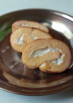 Foto resep Roll cake camilan buat diet defisit kalori