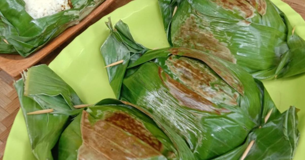 Nasi Bakar Ampela Jantung Hati & Daun Singkong Teri