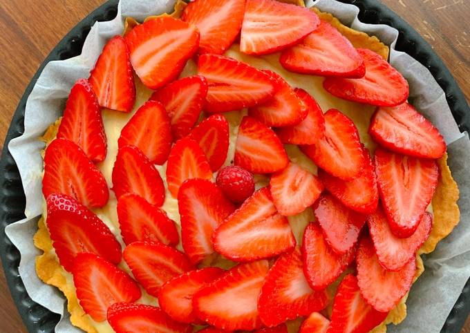 Tarte aux fraises