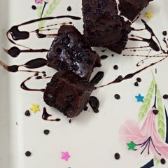 A picture of Dulche De Leche Chocolate Brownie !!.