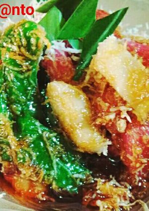 Foto resep Cenil Pisang pelangi Kinca Gulmer