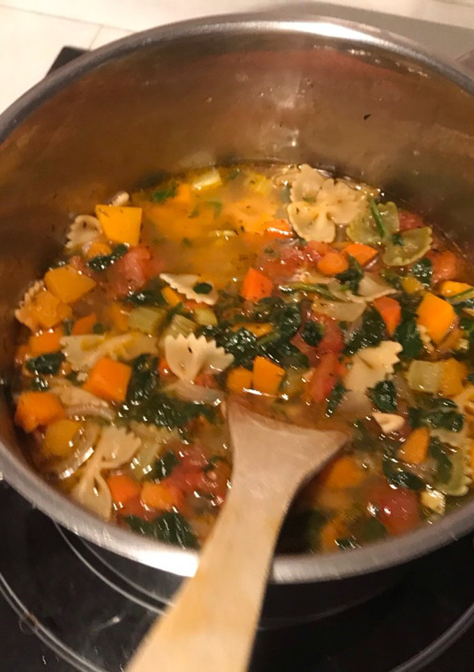 Una foto de Minestrone