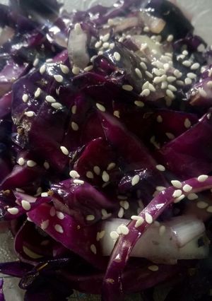 Foto resep Tumis Kol Ungu Super Simple