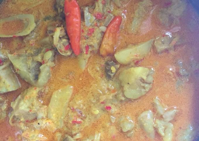 Standar Cara mudah membuat Gulai nangka tetelan + daging sapi yang enak