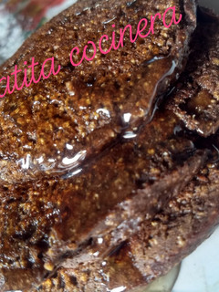 Una foto de Choco hot cakes de amaranto