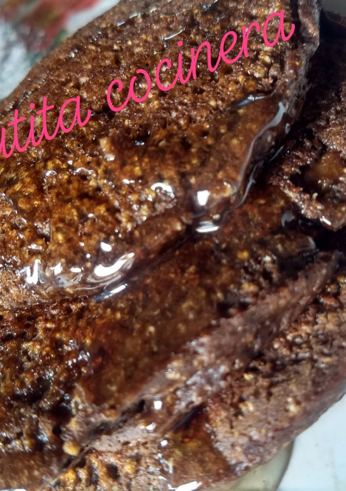 Una foto de Choco hot cakes de amaranto