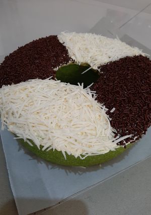 Foto resep Bolu pandan santan