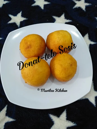 Langkah Mudah untuk Membuat Resep Donat-telo Sosis yang Lezat Sekali Anti Ribet, Mantap