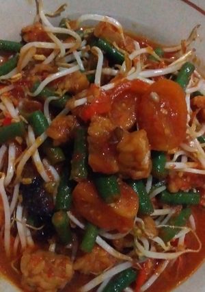 Foto resep Tumis Tempe Kacang Toge