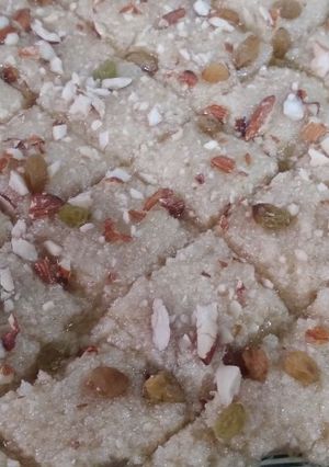 A picture of Patry ka halwa.
