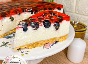 Фото «Чізкейк з желе без випічки»🍰.