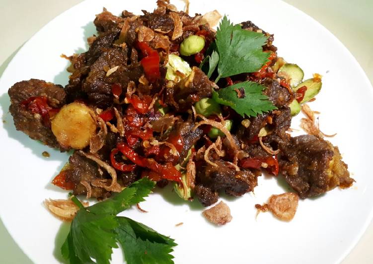 Dendeng Kering Balado