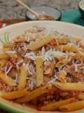 Instant Pot Penne Pasta with Meat Sauce