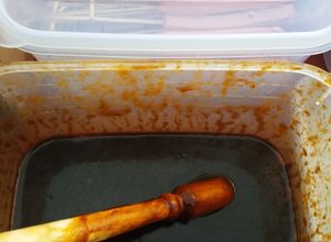 Foto resep Bumbu oles sosis bakar / bakso bakar