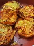 Rosti de patate douce et pomme de terre